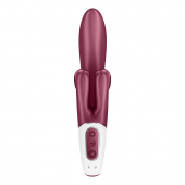 Вібратор-кролик Satisfyer Touch Me Red, подвійний відросток, 3 потужні мотори