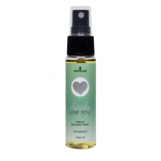 Спрей для мінету Sensuva Deeply Love You Spearmint (29 мл), для глибокого мінету