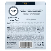 Презервативи Mister Size - pure feel - 53 (3 condoms), товщина 0,05 мм