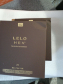 Презервативы LELO HEX Condoms Respect XL 36 Pack (мятая упаковка!!!)
