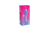Смарт-вібратор We-Vibe Rave 2 Twisted Pleasure Blue, для точки G та входу в піхву, 2 мотори