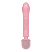 Вібратор-кролик з вібромасажером Satisfyer Triple Lover Pink, 3 мотори
