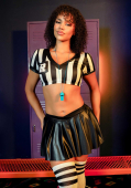 Костюм рефері Leg Avenue Time Out Referee S, кроп-топ спідниця свисток