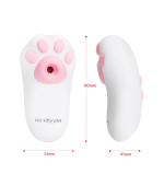 Вакуумний кліторальний стимулятор з вібрацією Otouch Cici Kitty Plus