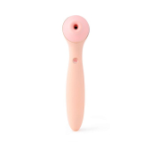 Вакуумний стимулятор з вібратором KISSTOY Polly Max Pink