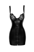 Сукня Noir Handmade F254 Powerwetlook mini-dress - L