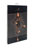 Комбінезон Noir Handmade F299 Enigma lace catsuit with underbust bodice - L