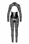 Комбінезон Noir Handmade F299 Enigma lace catsuit with underbust bodice - XXL
