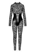 Комбінезон Noir Handmade F299 Enigma lace catsuit with underbust bodice - 3XL