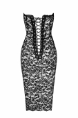 Сукня Noir Handmade F301 Catalyst lace up midi dress - XXL
