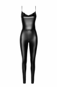 Комбінезон Noir Handmade F306 Mirage catsuit with jewelry rhinestone chain adorning the back - 3XL