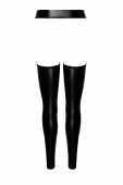 Легінси з відкритими стегнами Noir Handmade F323 Rebel wetlook chaps - M