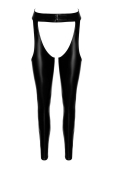 Легінси з відкритими стегнами Noir Handmade F323 Rebel wetlook chaps - XXL
