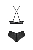 Комплект Passion KERRIA BIKINI black, XXL/XXXL, бралет і трусики-бікіні