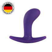 Анальна пробка Fun Factory BOOTIE, S, фіолетова, діаметр 2,8 см, тонкий обмежувач