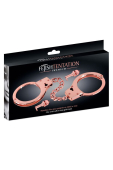 Наручники Fetish Tentation Premium Chick wrist cuffs in rose-gold metal
