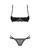 Комплект Obsessive Nutris 2-pcs crotchless set XL/2XL