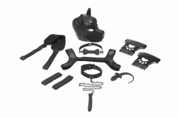 Набір BDSM цуценя Master Series Luxury Pup Arsenal Set - Black