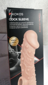 Насадка на член Kokos Cock Sleeve CS 002 M (м'ята упаквка!!!)