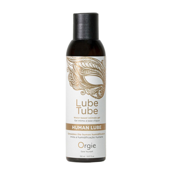 Лубрикант на водній основі Orgie Lube Tube Human Lube, 150 мл, імітація природної змазки та слини