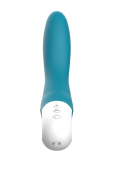 Вибратор точки G Liebe Bend It Rechargeable Ocean Blue, 10 режимов, очень мощный, гибкий ствол