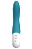 Вибратор точки G Liebe Bend It Rechargeable Ocean Blue, 10 режимов, очень мощный, гибкий ствол