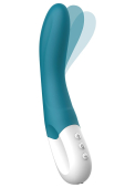 Вибратор точки G Liebe Bend It Rechargeable Ocean Blue, 10 режимов, очень мощный, гибкий ствол