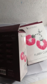 Наручники S Pleasures Furry Cuffs Pink (мятая упаковка!!!)