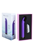 Вибратор S Pleasures Bullets Amethyst, фиолетовый, с двумя отростками, 10 режимов, диаметр 3,1 см