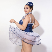 Эротический костюм стюардессы JSY P61122 Plus Size