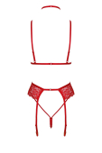 Комплект Kissable Bondage Kiss Set Red L/XL