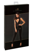 Комбинезон Noir Handmade F342 Powerwetlook and lace overall - XXL