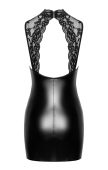 Платье Noir Handmade F343 Powerwetlook and lace mini skirt - M