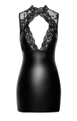 Платье Noir Handmade F343 Powerwetlook and lace mini skirt - XL