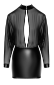 Платье Noir Handmade F348 Powerwetlook and tulle dress - XL