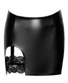 Юбка Noir Handmade F345 Powerwetlook skirt with garter - S