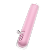 Вакуумный стимулятор Satisfyer First Kiss, технология 3D Air Pulse, 30 режимов, двойной силикон