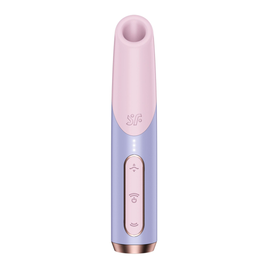 Вакуумный стимулятор Satisfyer Bold Kiss Violet, магнитная технология 3D Air Pulse, 30 режимов работы