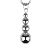 Зажимы для сосков Bedroom Fantasies: Nipple Clamps with Beaded Chain - Silver