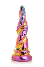Фэнтезийный фаллоимитатор Creature Cocks Enchanting Rainbow Glass Dildo