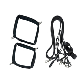 Растяжка на кровать Punishment - 5-Piece Bed Restraint Kit – Black