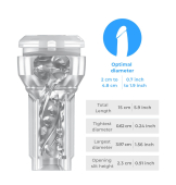 Мастурбатор Kiiroo Feel Pocket Crystal совместим с PowerBlow
