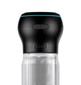 Мастурбатор Kiiroo Feel Pocket Crystal с всасывающей интерактивной насадкой PowerBlow Combo Set