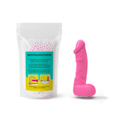 Крафтовое мыло-член с присоской Чистий Кайф MEDIUM Pink, натуральное