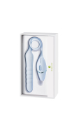 Пульсатор с вакуумным стимулятором KISSTOY Cathy III Light Blue