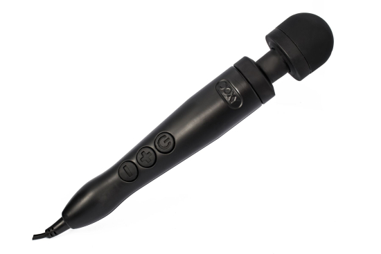 Вибромассажер DOXY Die Cast 3 Matt Black, очень мощный, питание 220В, металлический корпус