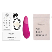 Вакуумный клиторальный стимулятор Womanizer Enhance Pink