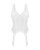 Корсет Obsessive Arrowel White corset S/M