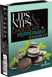 Подарочный набор Sensuva Lips & Nips Pleasure Kit - Chocolate Peppermint 2 x 4г