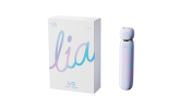 Вакуумный клиторальный стимулятор Zalo Lia Floral White, 3 насадки, 3 режима, разная интенсивность